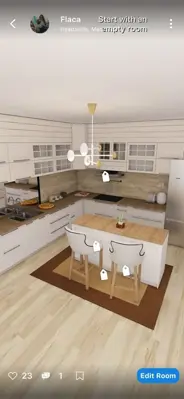 Kitchen Design 3D Planner android App screenshot 5